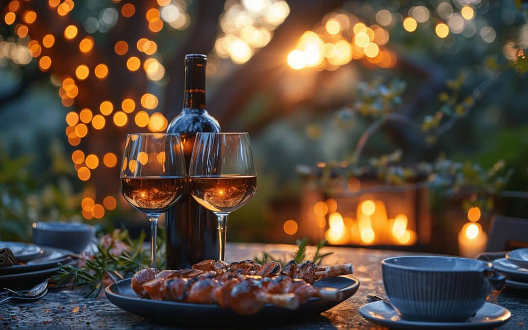 Strahlende Nächte im Freien