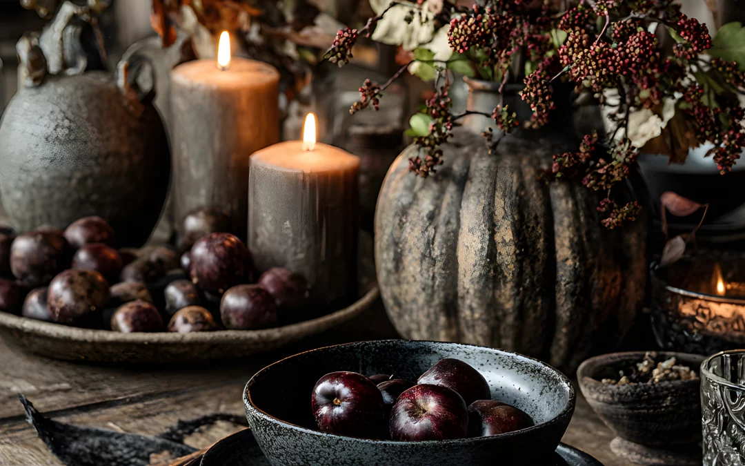 Winter auf dem Tisch