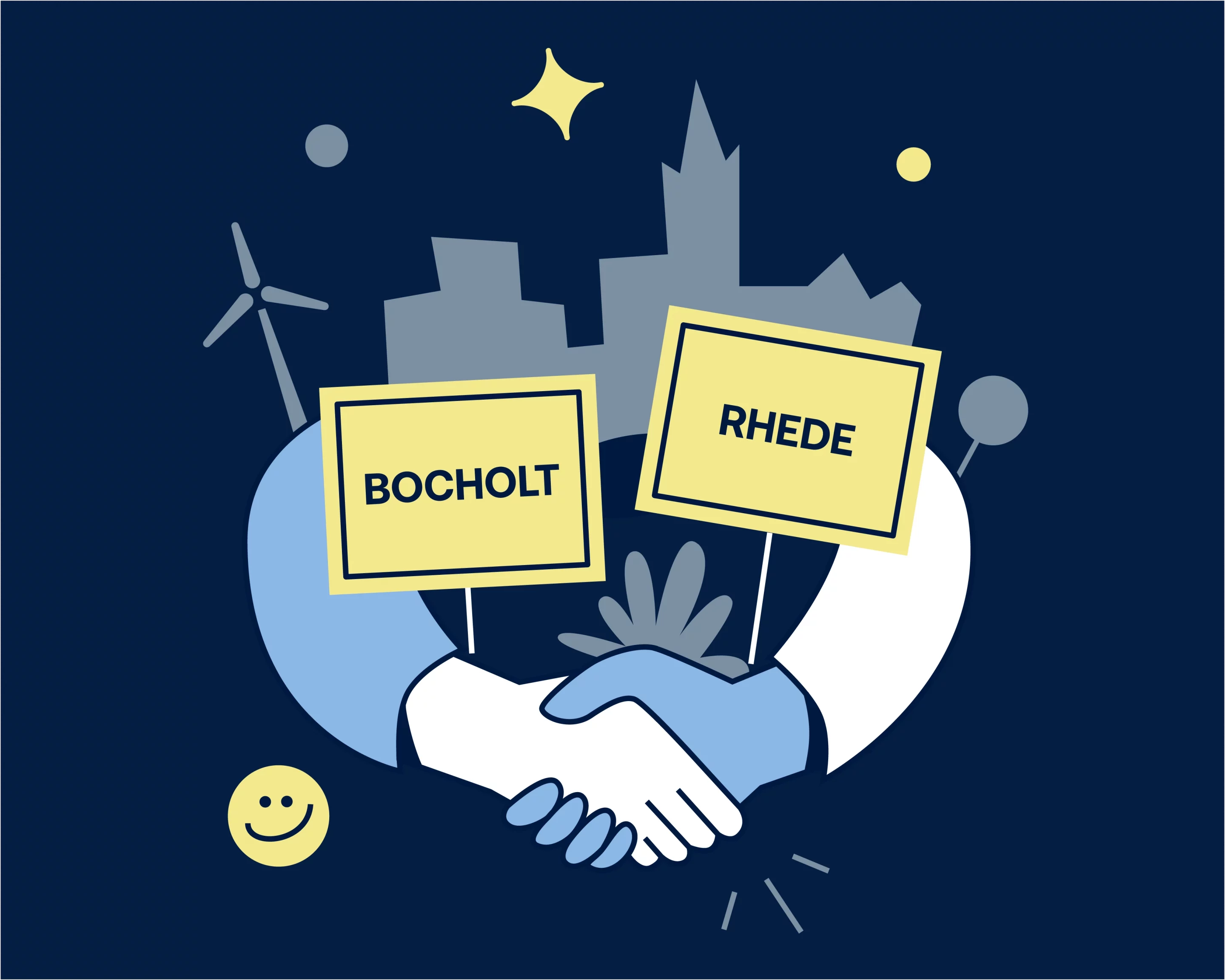 Zwei Städte. Ein Team. Eine Vision.